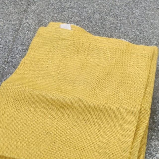 Mustard Yellow Jute Bag, Puru Wings jute product